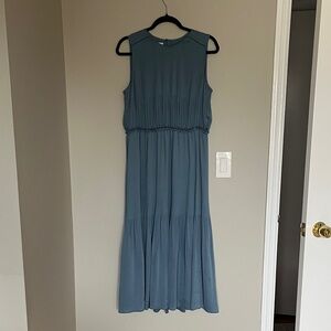 Blue Midi Dress